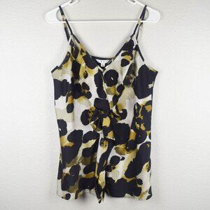 Cabi Womens M Animal Print Cami Camisole Tank Top Spaghetti Strap Sleeveless